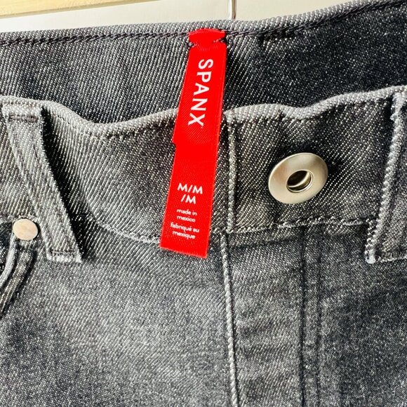 Spanx Wide legs pull on jeans, Black, Size M G88 - Picture 8 of 11